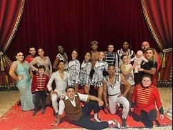 Artistes du cirque Achille Zavatta fils